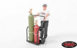 RC4WD Scale Garage Series 1/10 Dual Tank Welders Cart 7 RC4WD Scale Garage Series 1/10 Dual Tank Welders Cart -Deals RC4WD Store Z X0033 4